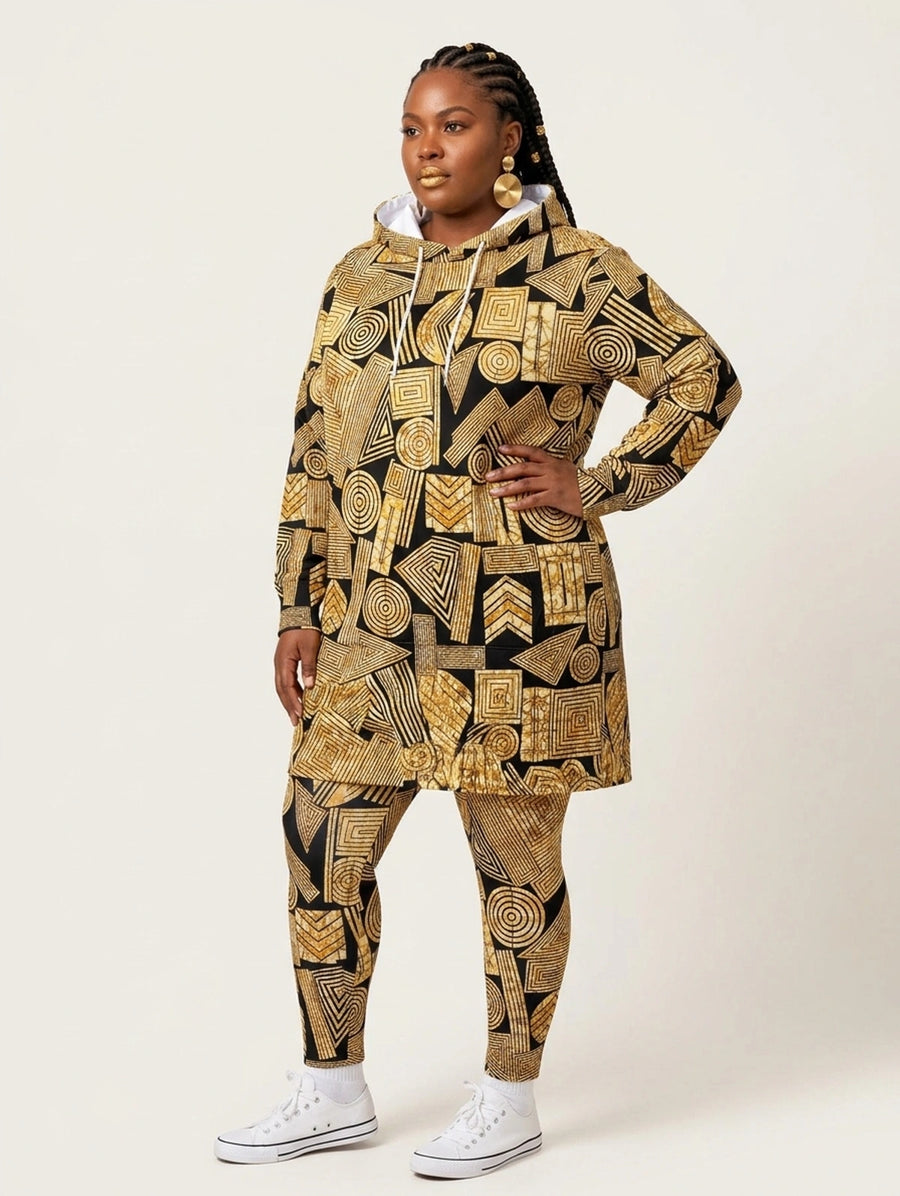 Mansa hoodie dress and leggings, photo 9