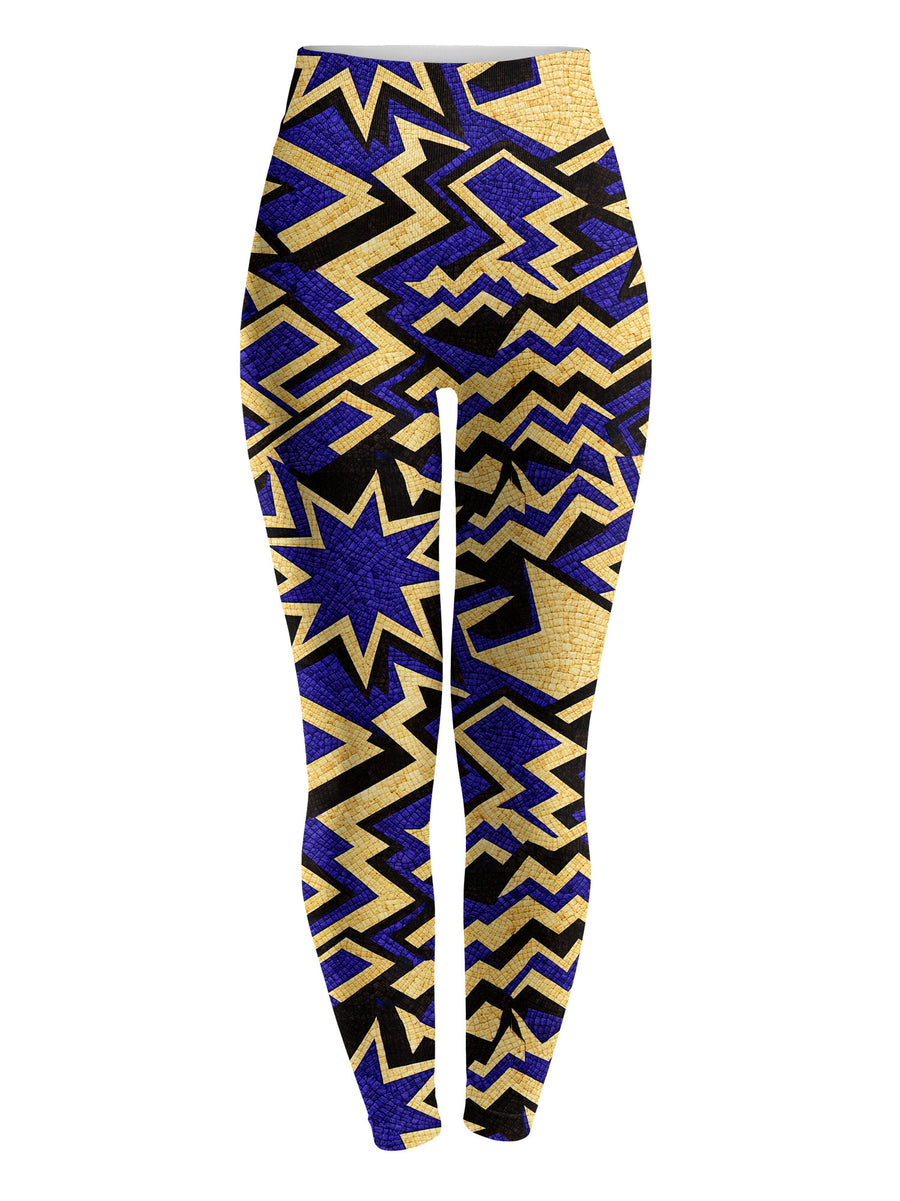 Royal Blue Sheba hoodie dress and leggings, photo 10