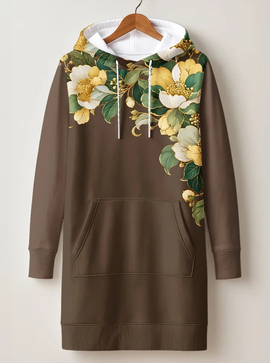 Kakao hoodie dress and leggings, photo 5