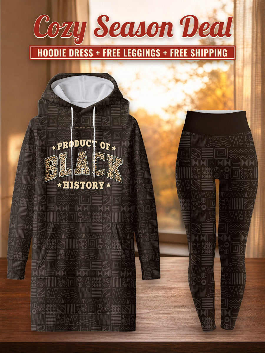 Legacy hoodie dress and leggings, photo 1
