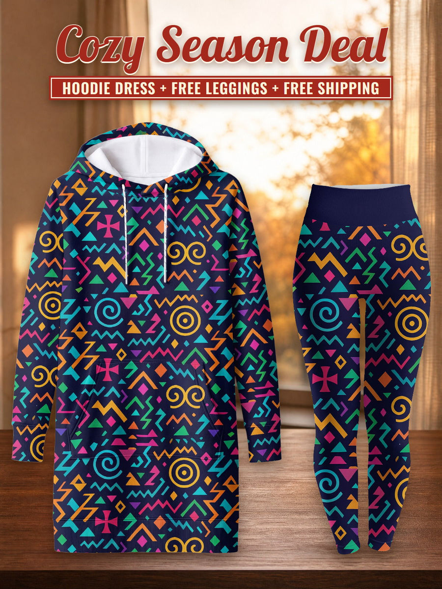 Ubuntu hoodie dress and leggings, photo 1