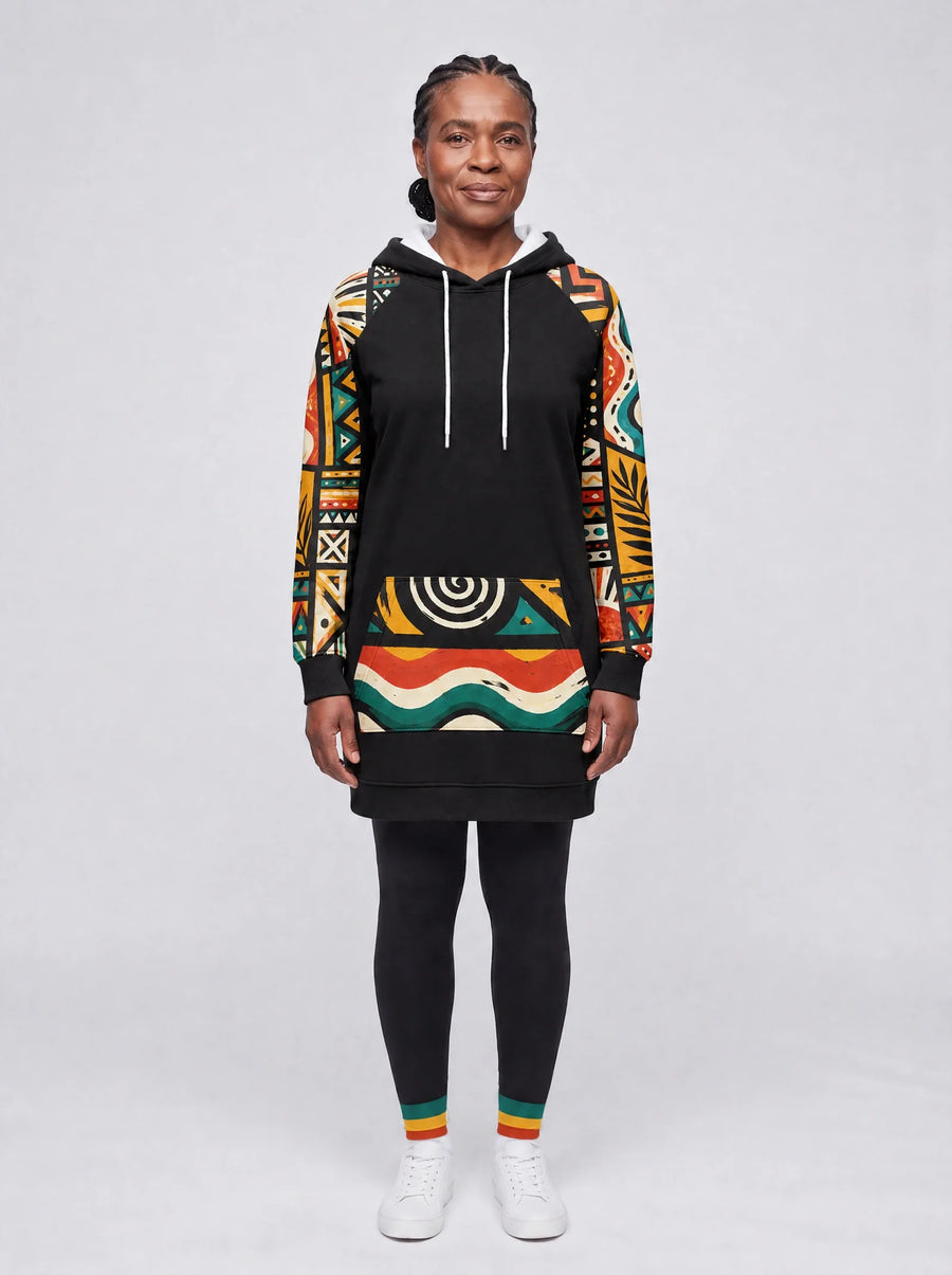 Weusi hoodie dress and leggings, photo 1