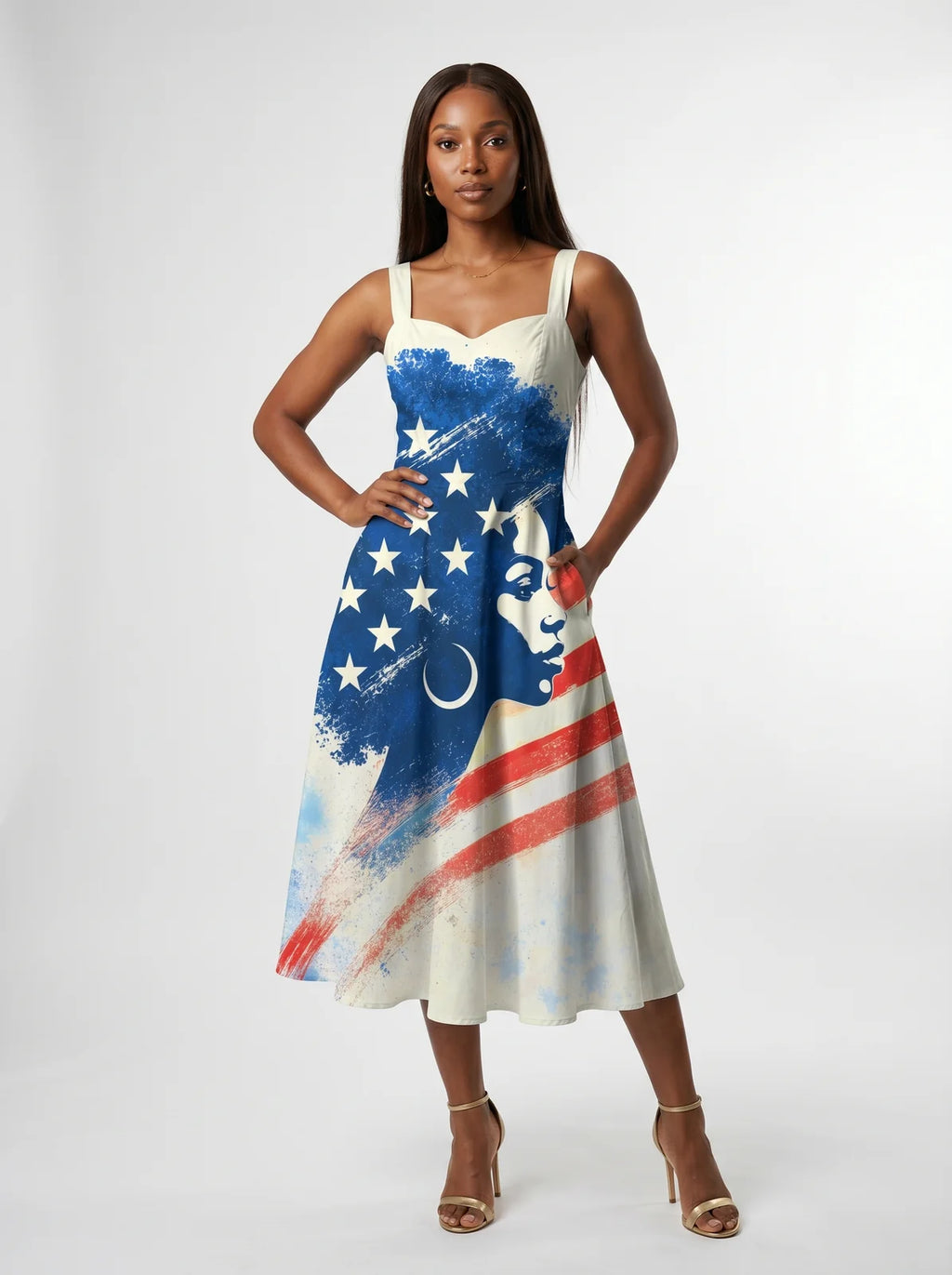 "Freedom" Corset Dress