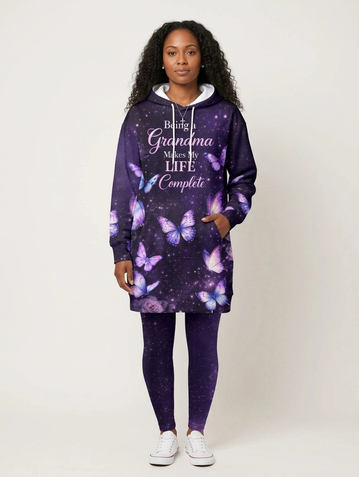"Nyamekye" Hoodie Dress & Leggings Deal
