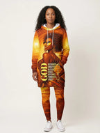 Designed Hoodie Dress & Leggings Deal