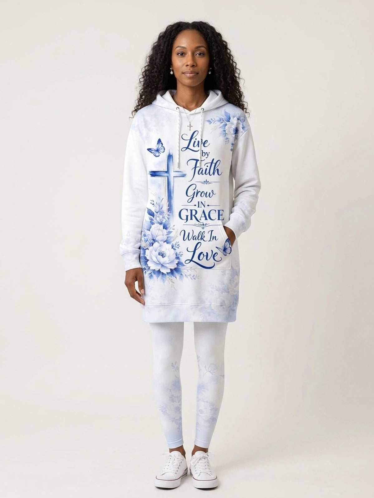 "Neema" Hoodie Dress & Leggings Deal