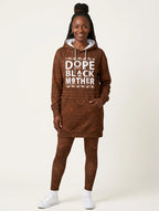 Dope Black Mom Hoodie Dress & Leggings Deal