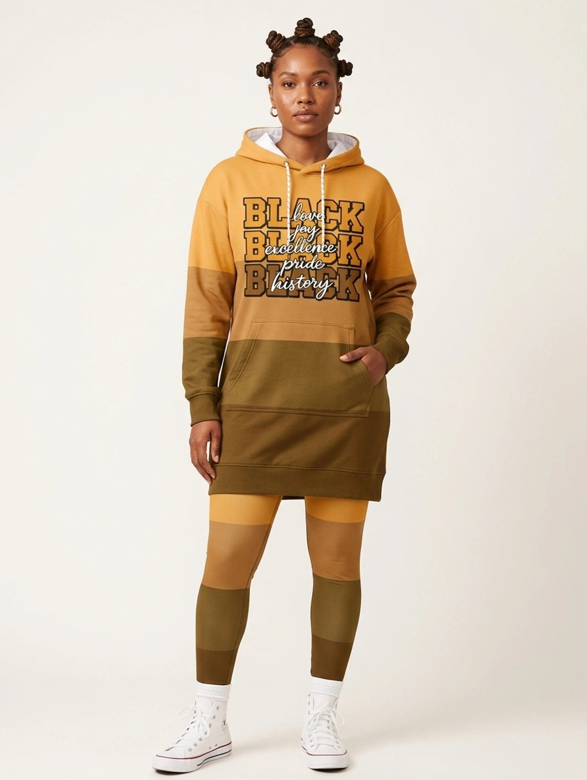 Black Excellence Hoodie Dress & Leggings Deal