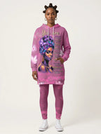 Pink Orchid Hoodie Dress & Leggings Deal