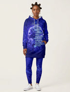 Black Woman Loved Hoodie Dress & Leggings Deal