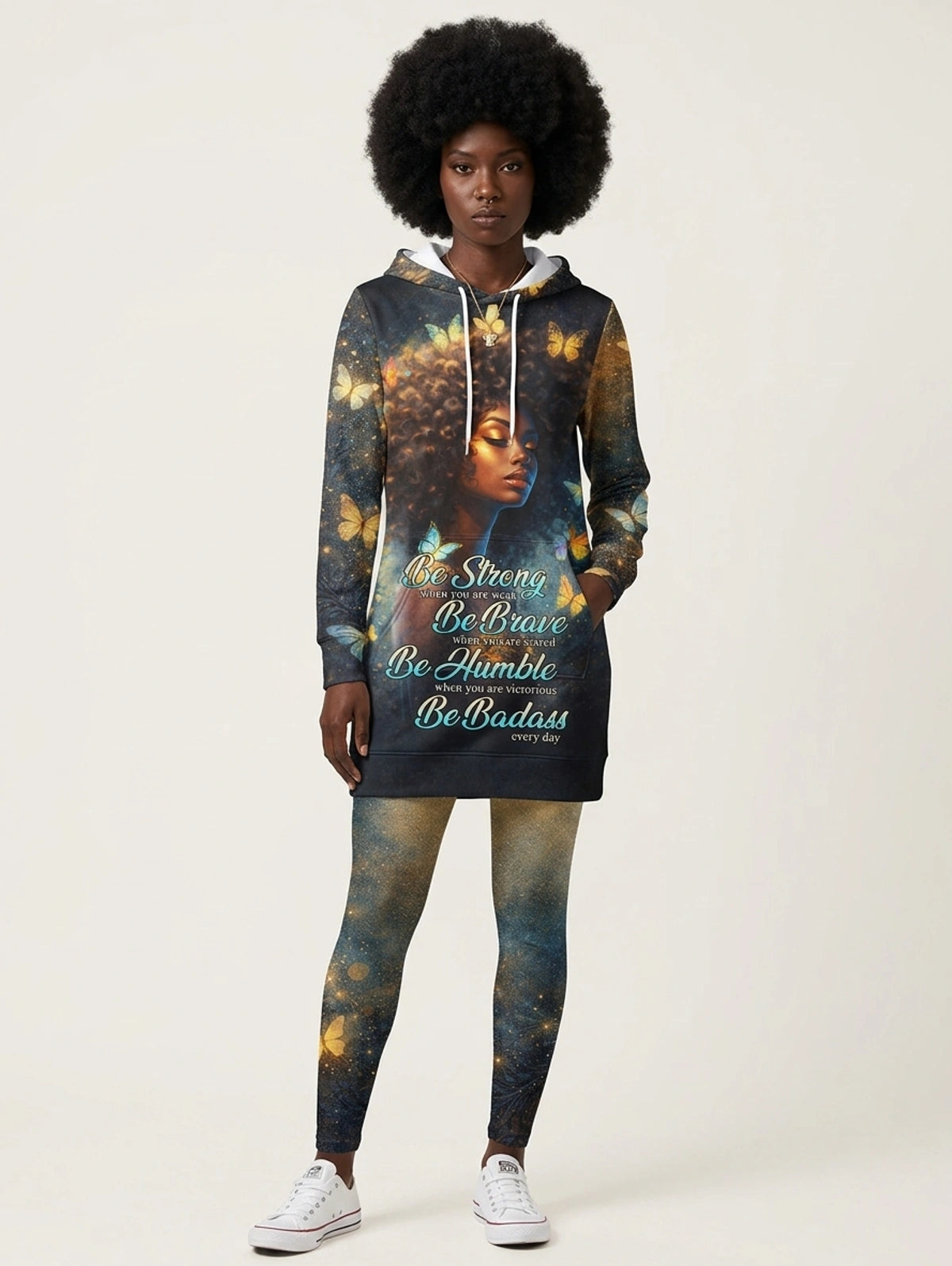 Badass Hoodie Dress & Leggings Deal