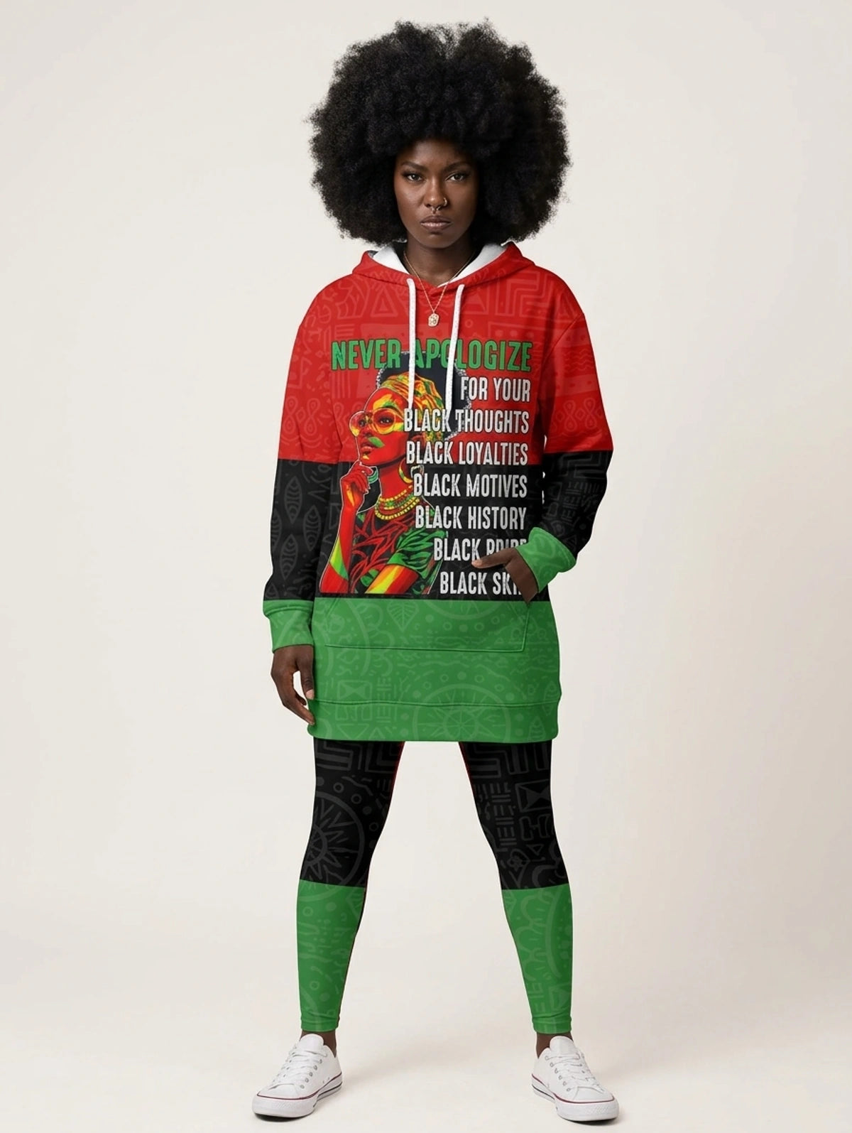 Unapologetic Hoodie Dress & Leggings Deal