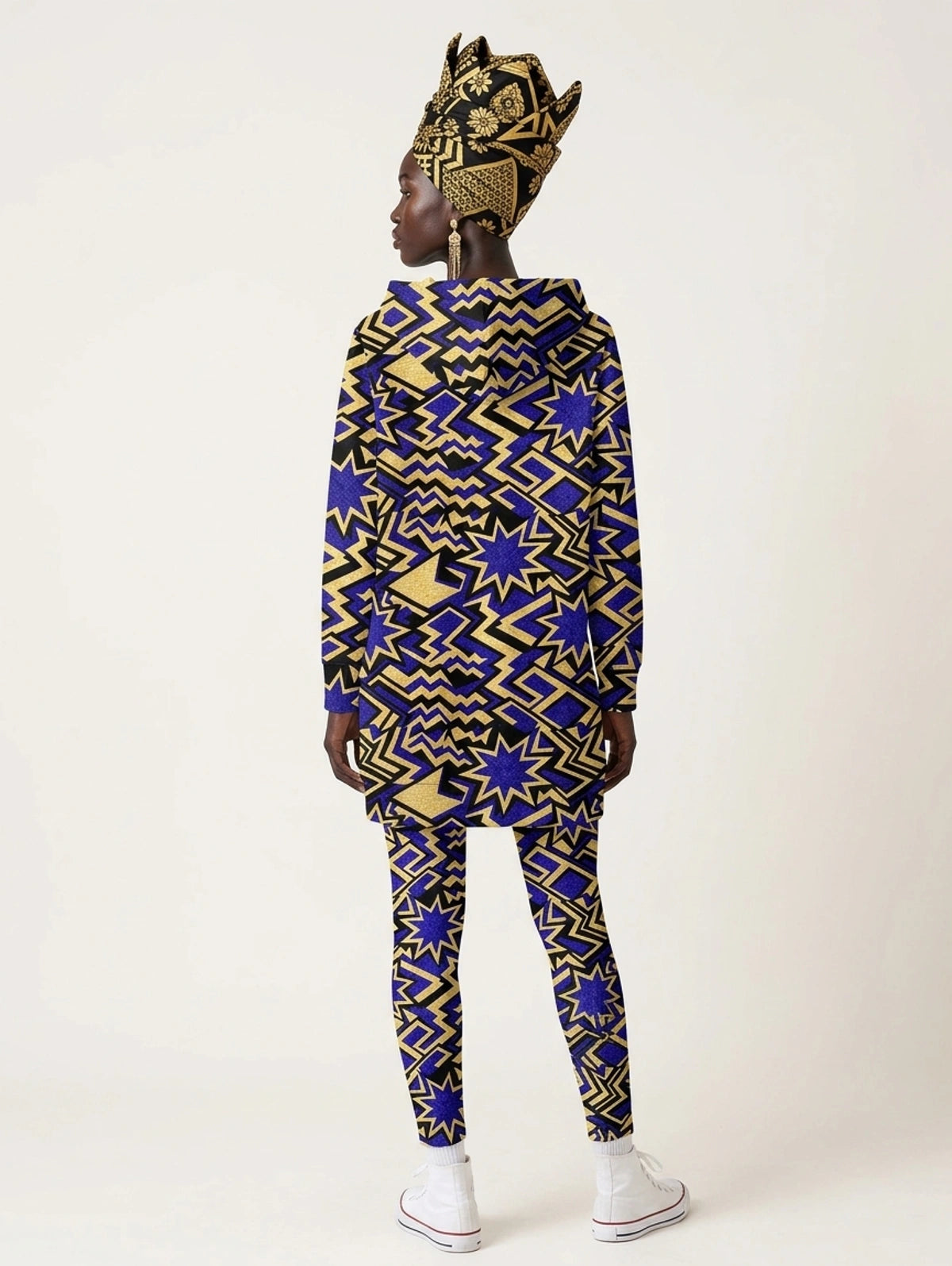 Royal Blue Sheba Hoodie Dress & Leggings Deal