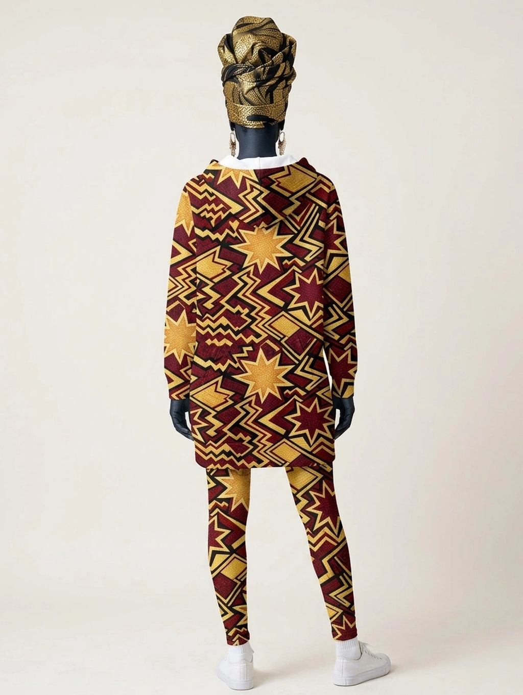 Burgundy Sheba Hoodie Dress & Leggings Deal