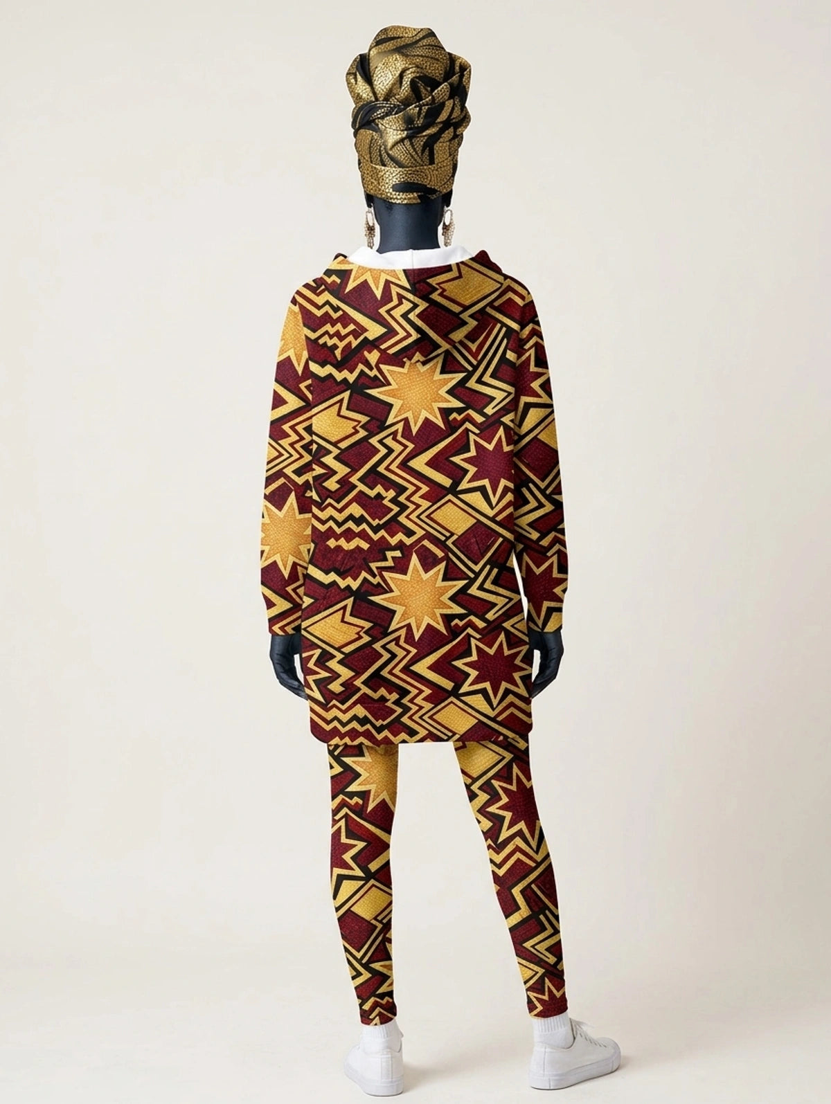 Burgundy Sheba Hoodie Dress & Leggings Deal