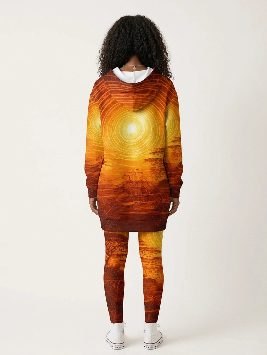 Designed Hoodie Dress & Leggings Deal