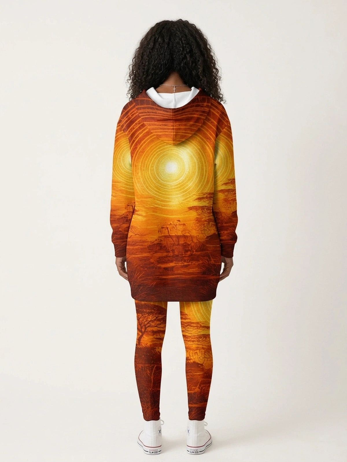 Designed Hoodie Dress & Leggings Deal