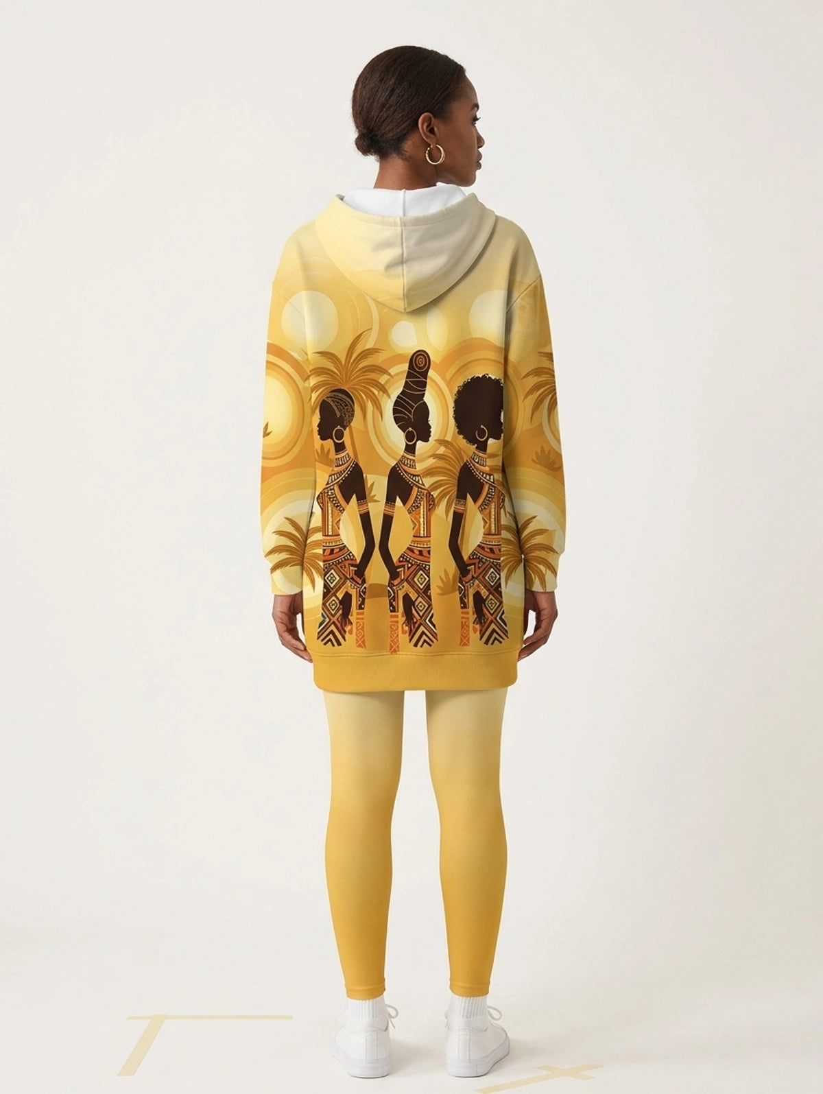 Ancestral Flame Hoodie Dress & Leggings Deal
