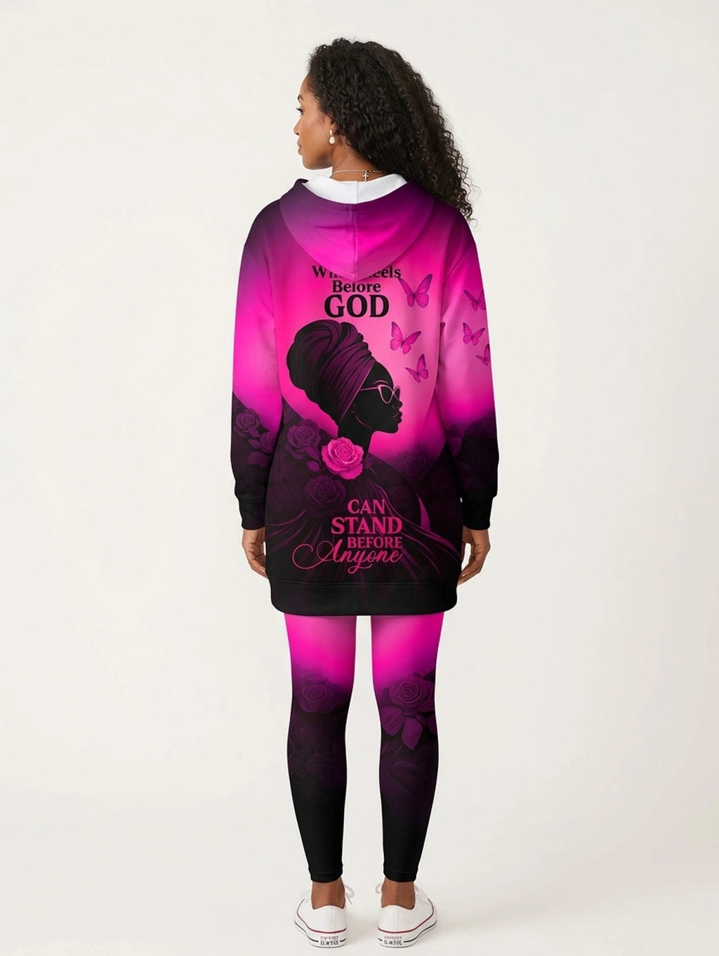 "Selah" Pink Hoodie Dress & Leggings Deal