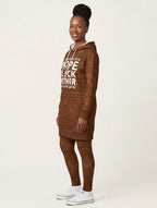Dope Black Mom Hoodie Dress & Leggings Deal