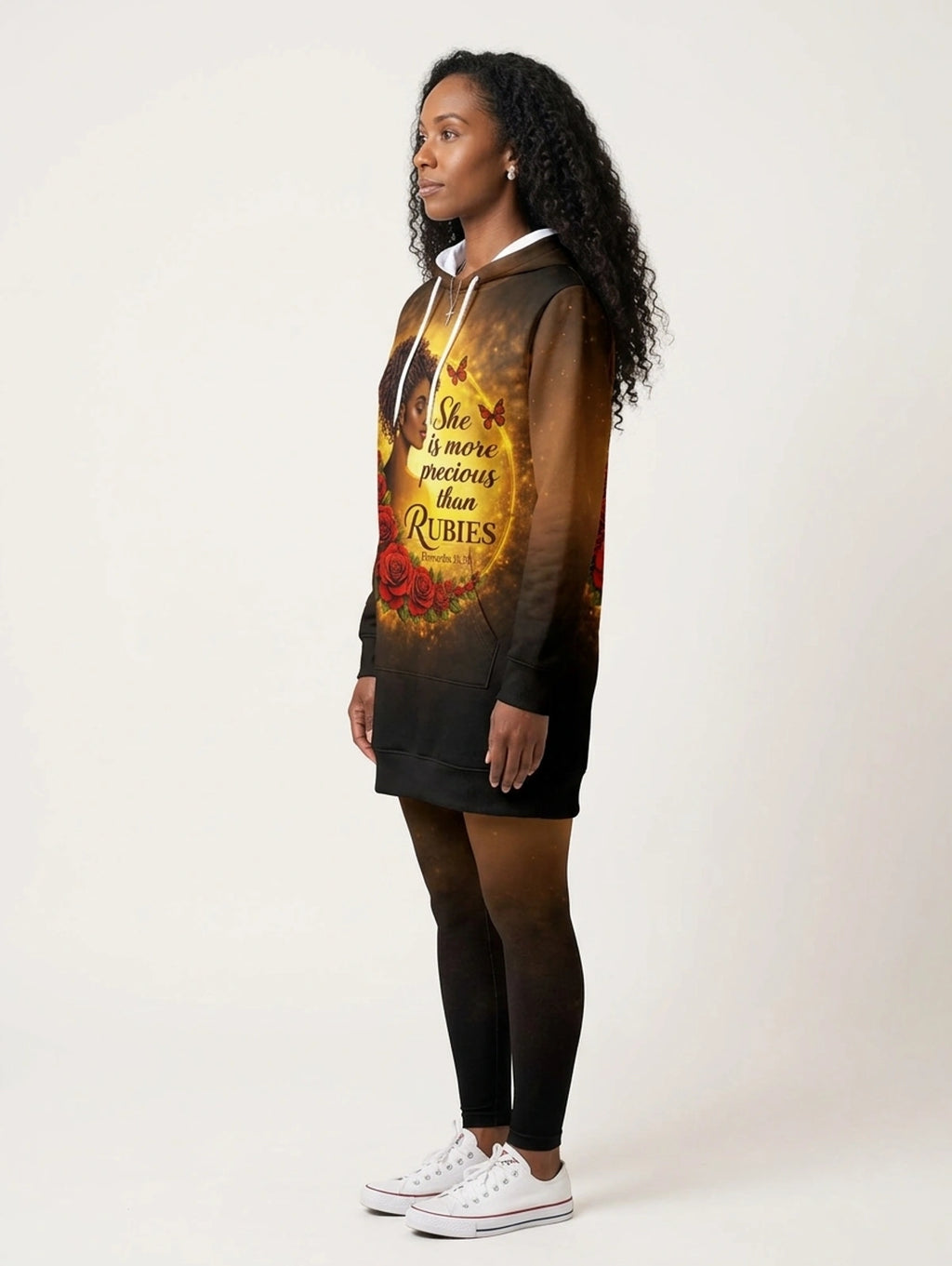 "Thamani" Hoodie Dress & Leggings Deal