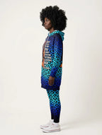 "Unstoppable" Sapphire Leopard Hoodie Dress & Leggings Deal
