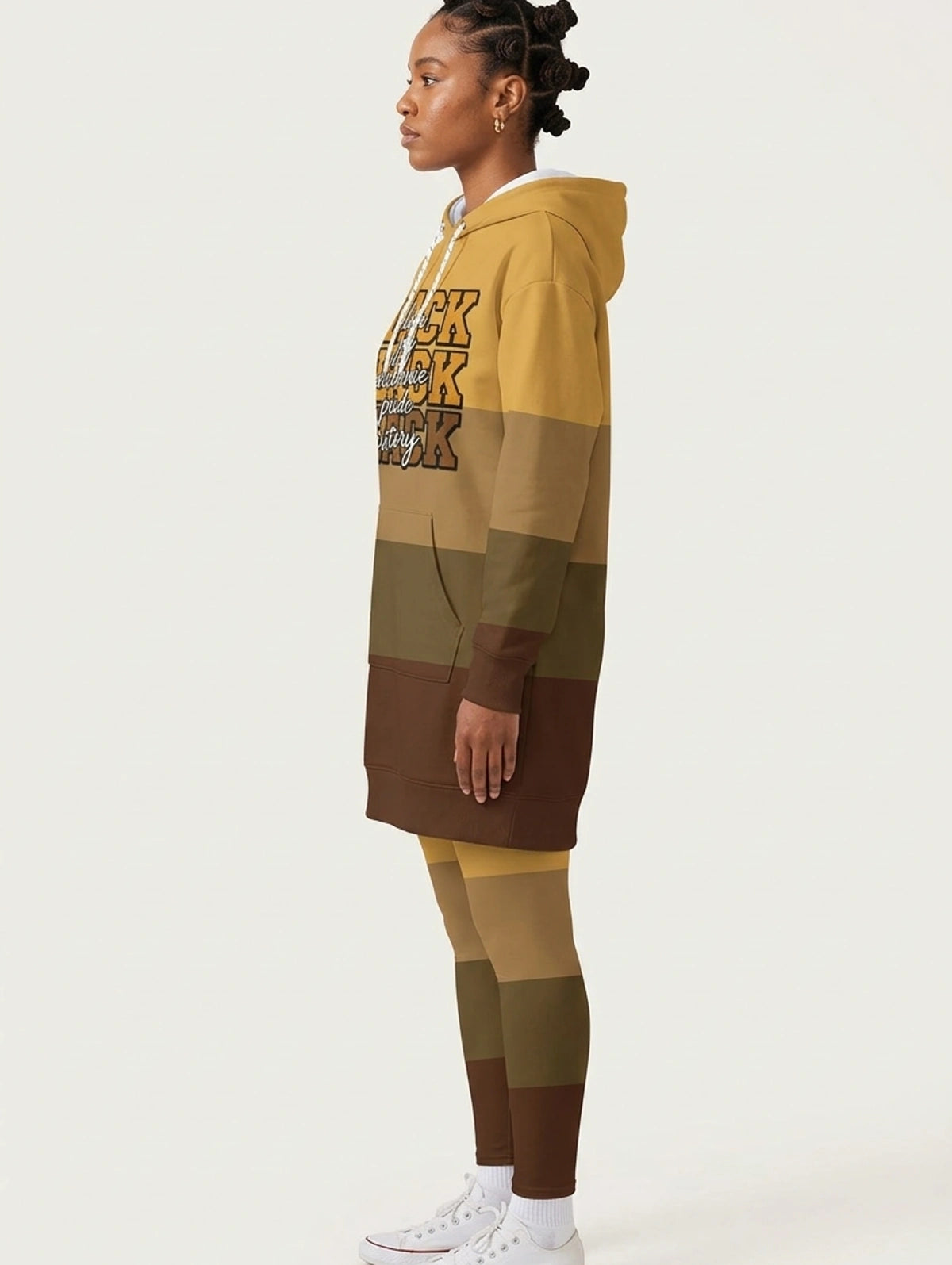 Black Excellence Hoodie Dress & Leggings Deal