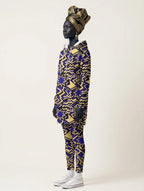 Royal Blue Sheba Hoodie Dress & Leggings Deal