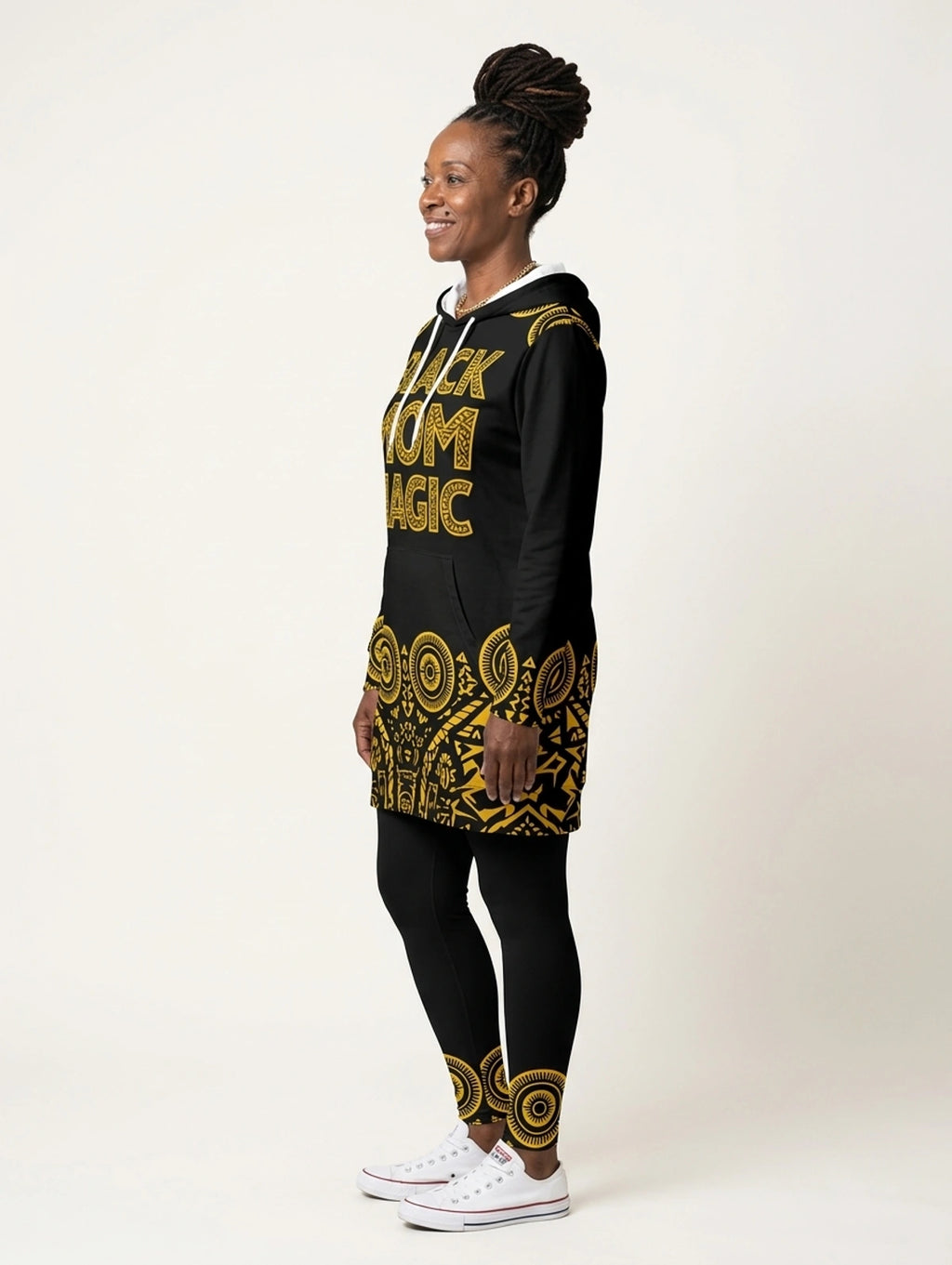 "Mamafo" Hoodie Dress & Leggings Deal