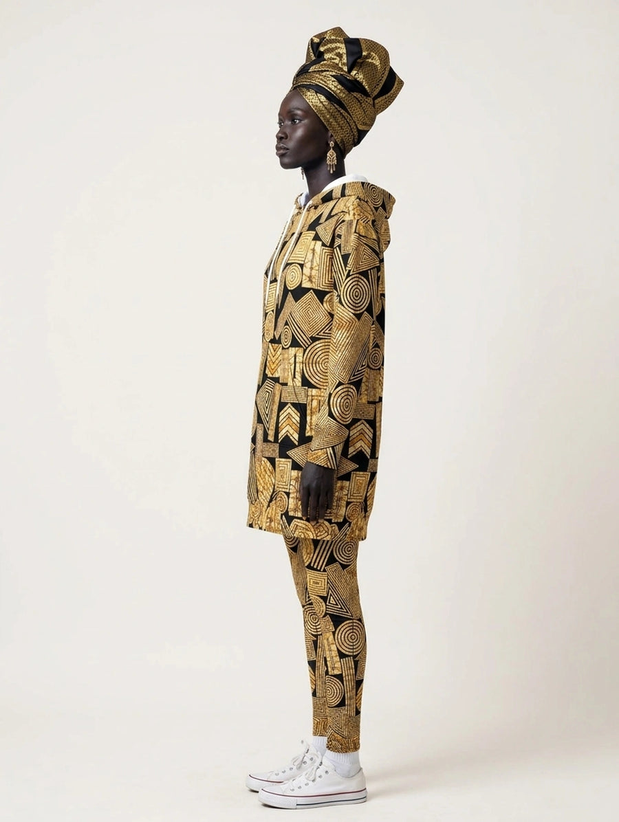 Mansa hoodie dress and leggings, photo 6