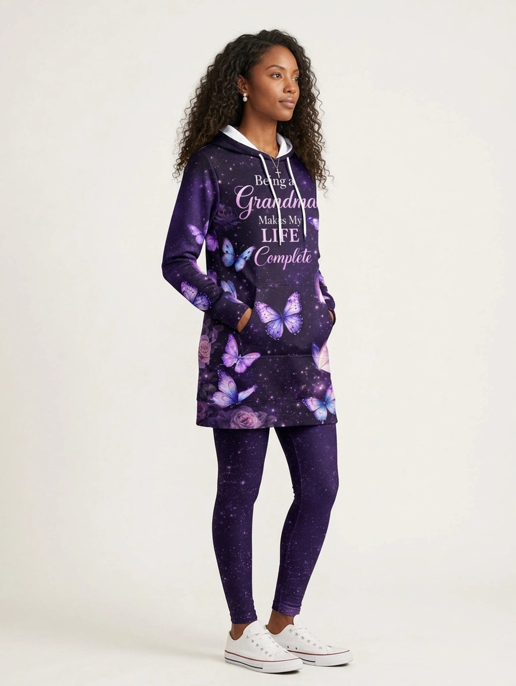 "Nyamekye" Hoodie Dress & Leggings Deal