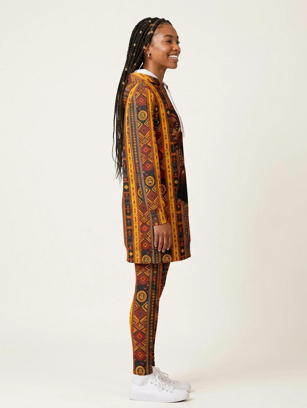 Melanin Radiance Hoodie Dress & Leggings Deal