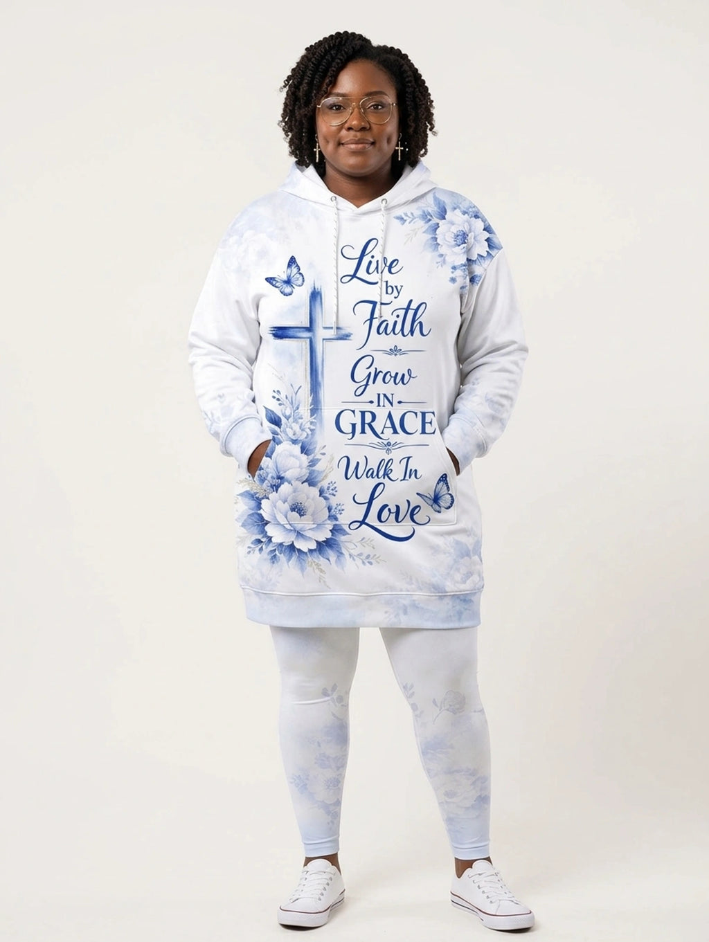 "Neema" Hoodie Dress & Leggings Deal