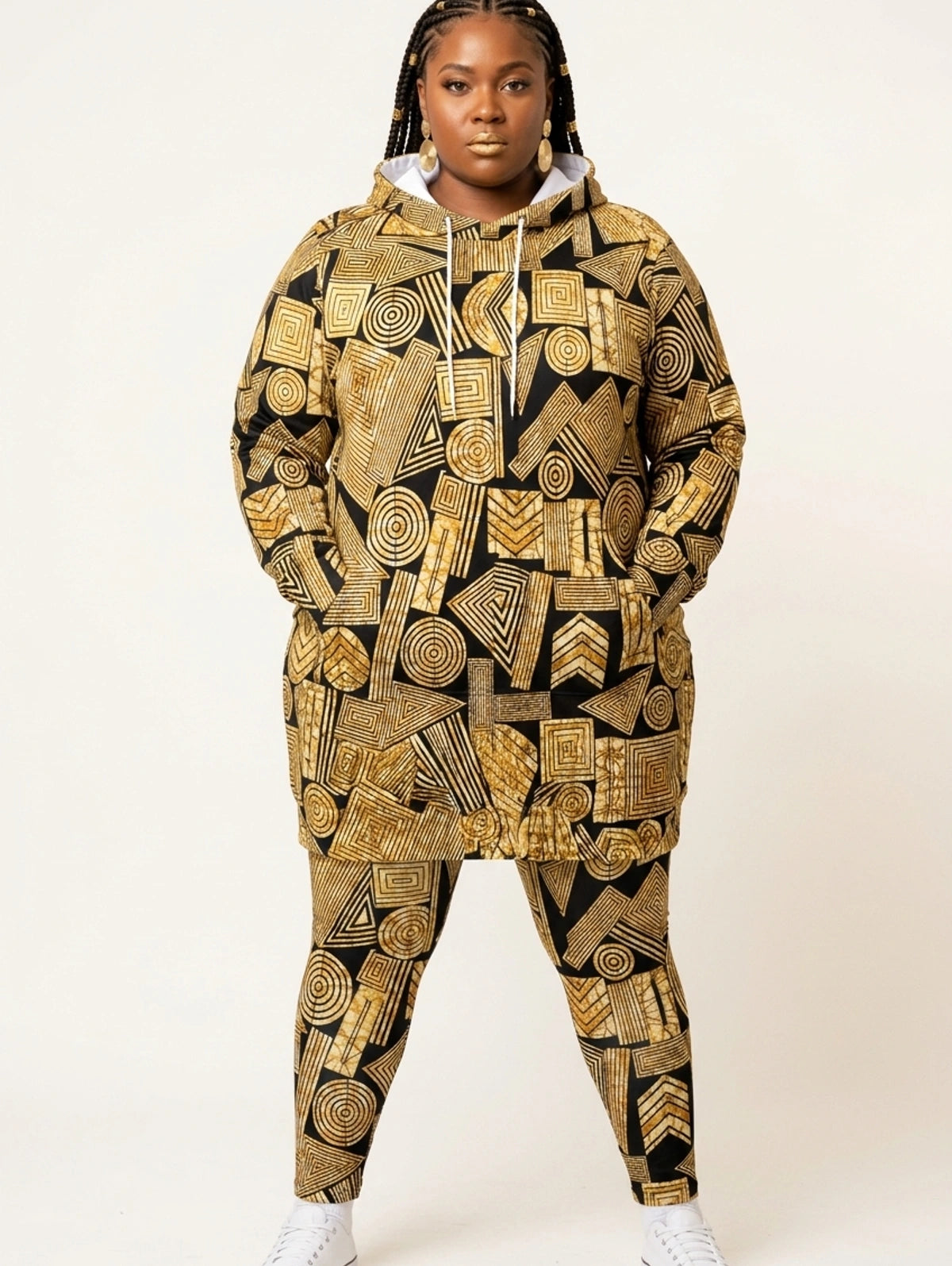 "Mansa" Hoodie Dress & Leggings Deal