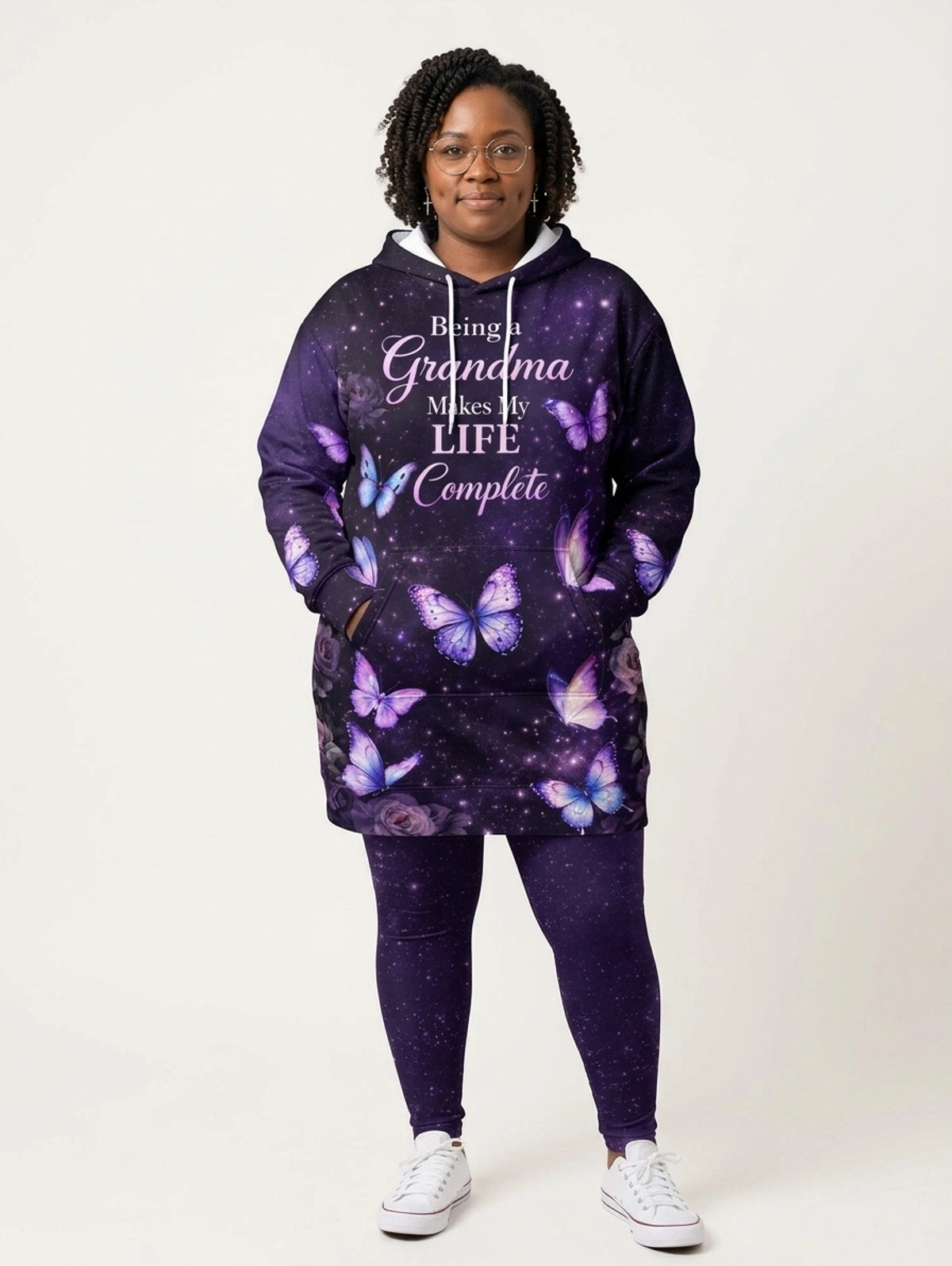 "Nyamekye" Hoodie Dress & Leggings Deal
