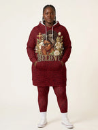 "Imani" Rouge Hoodie Dress & Leggings Deal