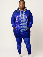 Black Woman Loved Hoodie Dress & Leggings Deal
