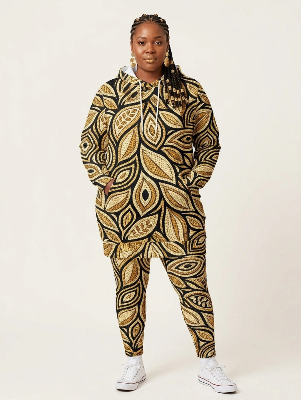 Ashanti Hoodie Dress & Leggings Deal
