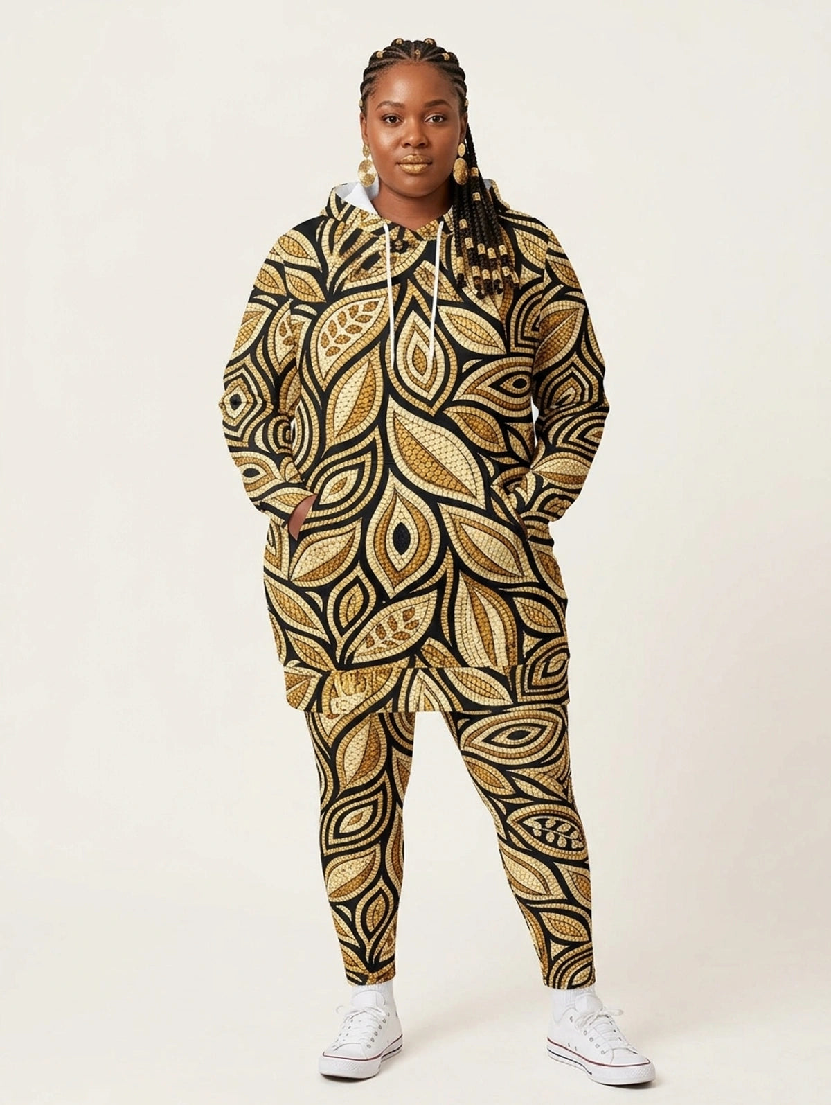 Ashanti Hoodie Dress & Leggings Deal