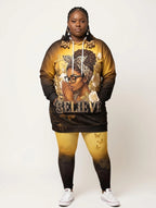 "Imani" Amber Hoodie Dress & Leggings Deal