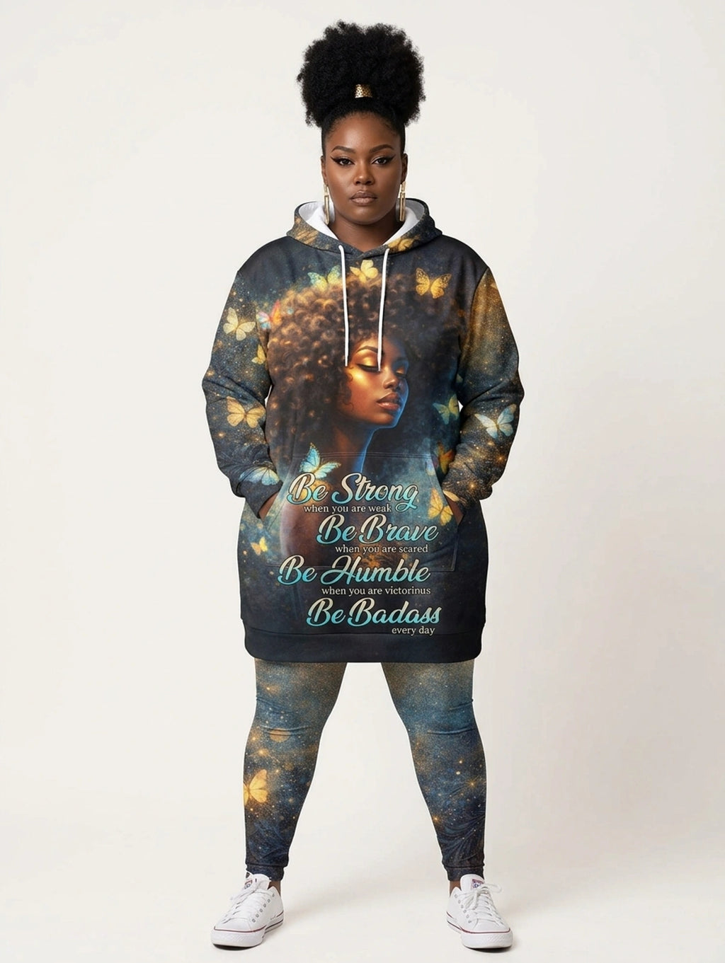 Badass Hoodie Dress & Leggings Deal