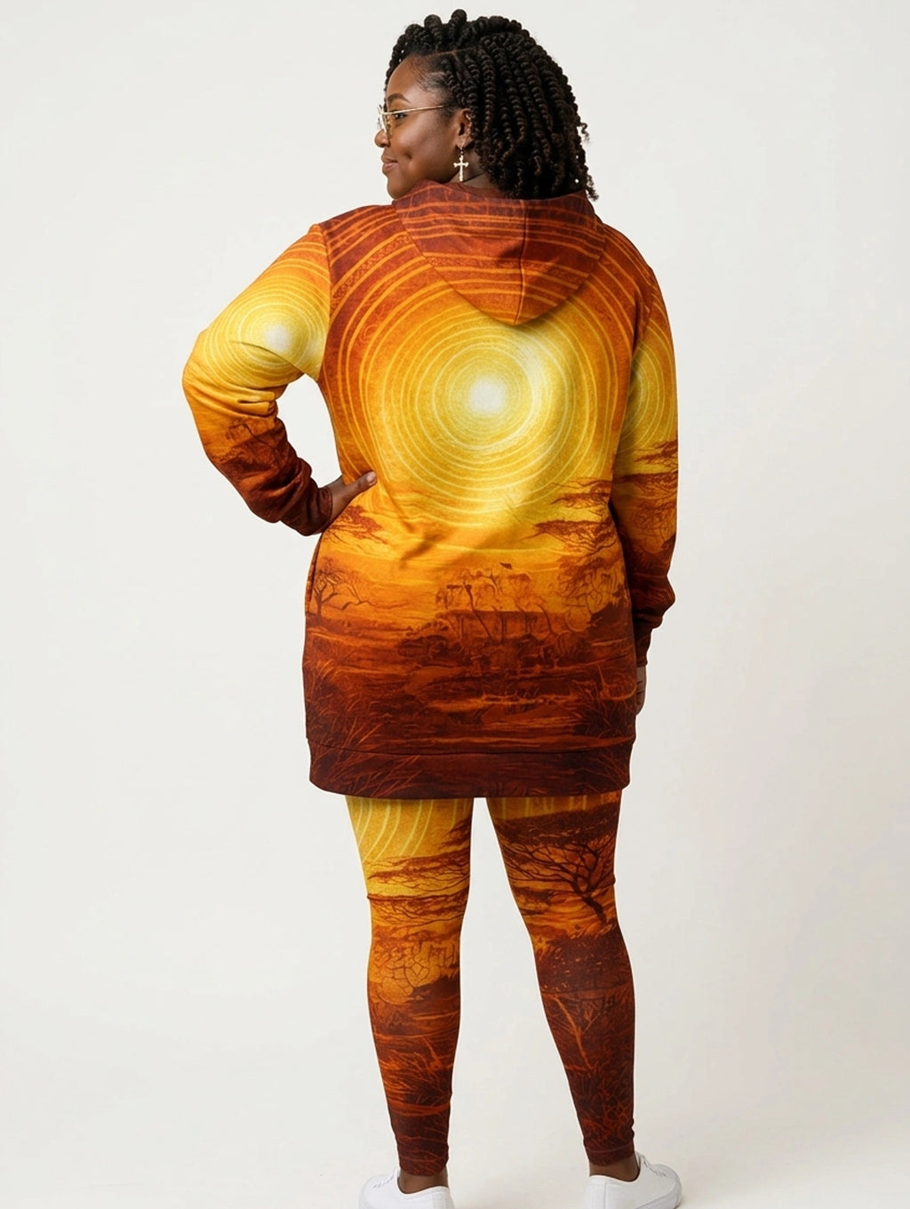 Designed Hoodie Dress & Leggings Deal