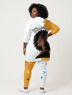 Feeling Blacknificient Hoodie Dress & leggings Deal
