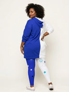 Feeling Blacknificient Blue Hoodie Dress & Leggings Deal