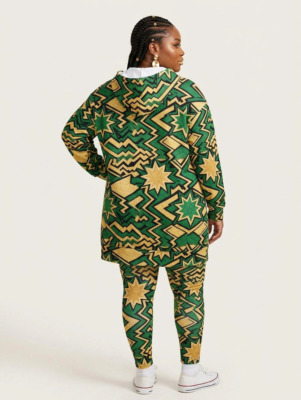 Emerald Sheba Hoodie Dress & Leggings Deal