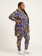 Royal Blue Sheba Hoodie Dress & Leggings Deal