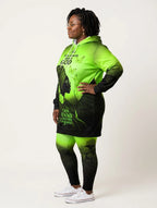 "Selah" Green Hoodie Dress & Leggings Deal