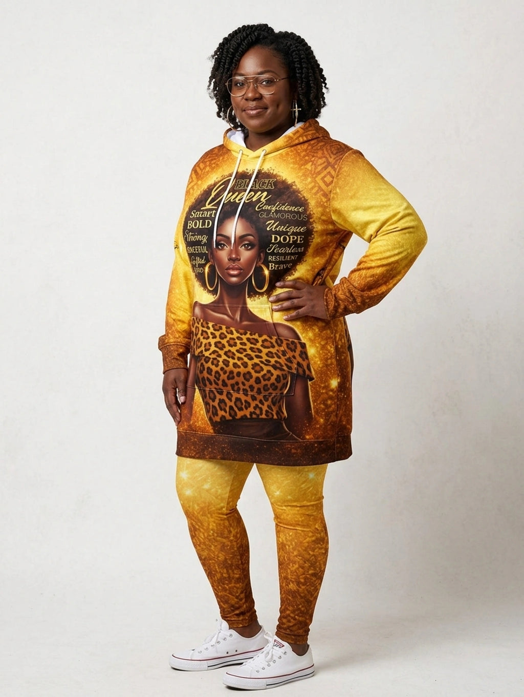 Affirmed Hoodie Dress & Leggings Deal