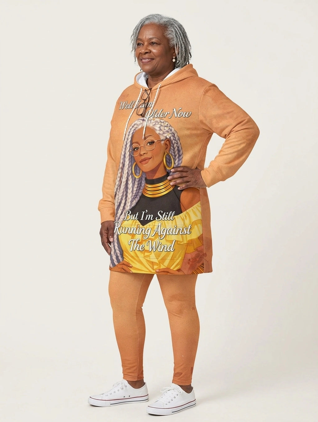 "Shujaa" Hoodie Dress & Leggings Deal