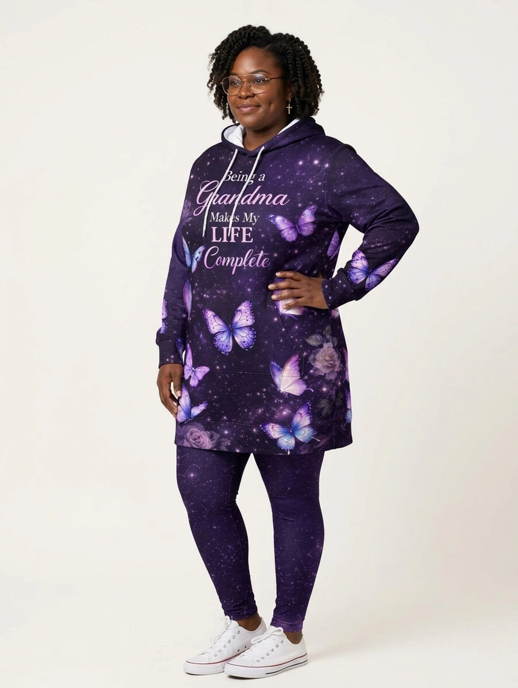 "Nyamekye" Hoodie Dress & Leggings Deal